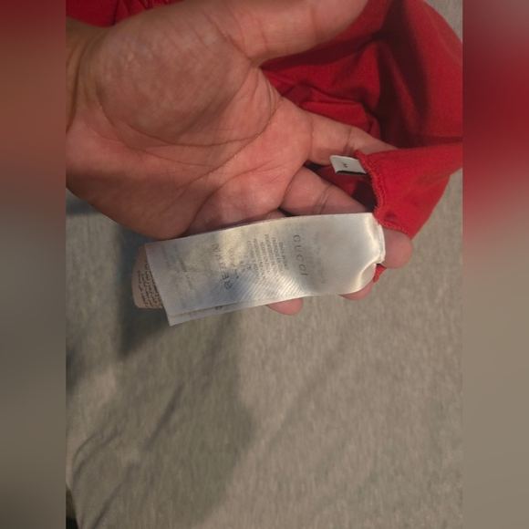 GUCCI Tennis Logo Short Sleeve T-Shirt Size Medium - Picture 9 of 16